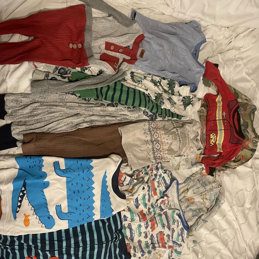 Assorted Baby Onesies and Pajamas